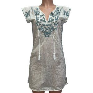 Debbie Katz South Beach Tunic Dress White Small